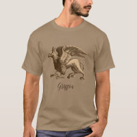 Grifo clásico marrón y beige - Bestia legendaria