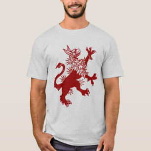 Camiseta Grifo rojo - Gryphon medieval