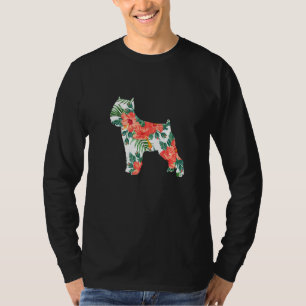 Camiseta Grifón de Bruselas Aloha Perro Hawaiano
