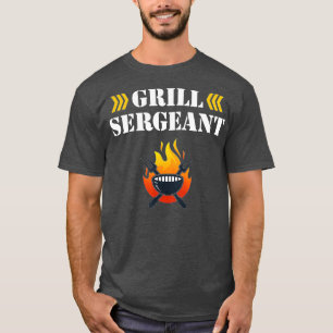 Camiseta Grill BBQ Steak Meak Smoker Barbecue Grill Master