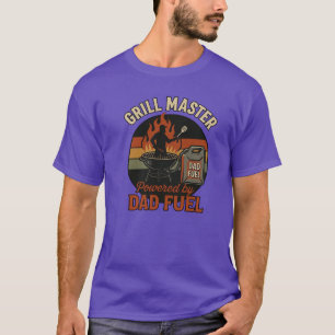 Camiseta Grill Master BBQ Dad Fuel T-Shirt