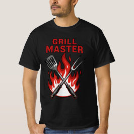 Camiseta Grill Master – BBQ Father’s Day T-Shirt