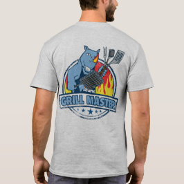 Camiseta "Grill Master" de Rinocerontes Azules