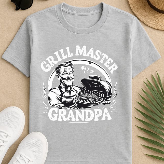Camiseta Grill Master Grandpa T-Shirt - Día del Padre (Subido por el creador)