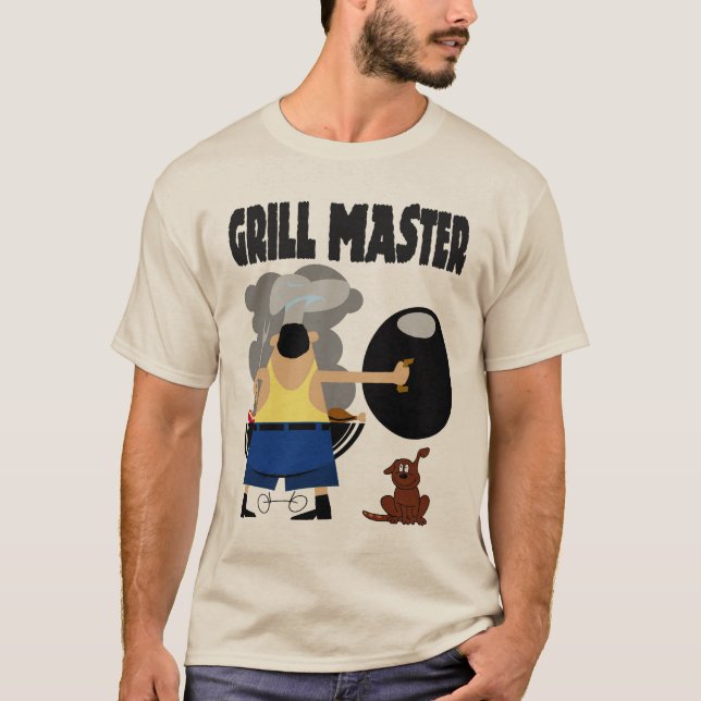 Camiseta Grill Master with Dog (Anverso)