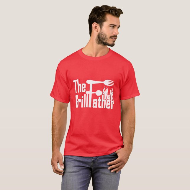 Camiseta Grill Padre (Anverso completo)