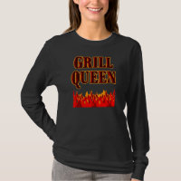 Grill Queen Funny BBQ Saying