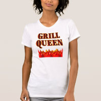 Grill Queen Funny BBQ Saying