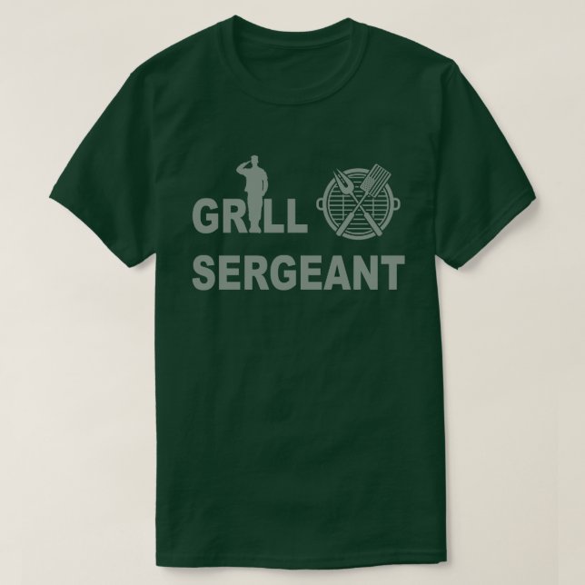 Camiseta Grill Sargento T- Shirt (Diseño del anverso)