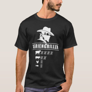 Camiseta Grill Sayings De La Serie Mens Para Hombres
