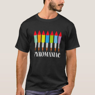 Camiseta Grilletes de Fiesta pirotécnico piromaniático