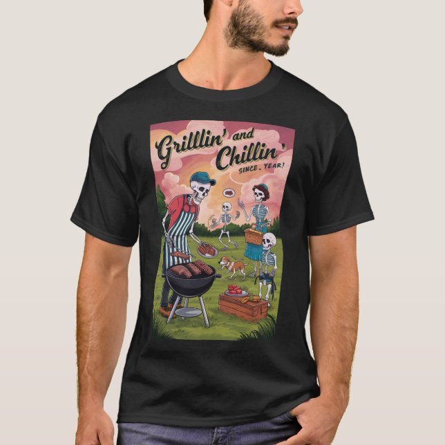 Camiseta Grillin’ and Chillin (Anverso)