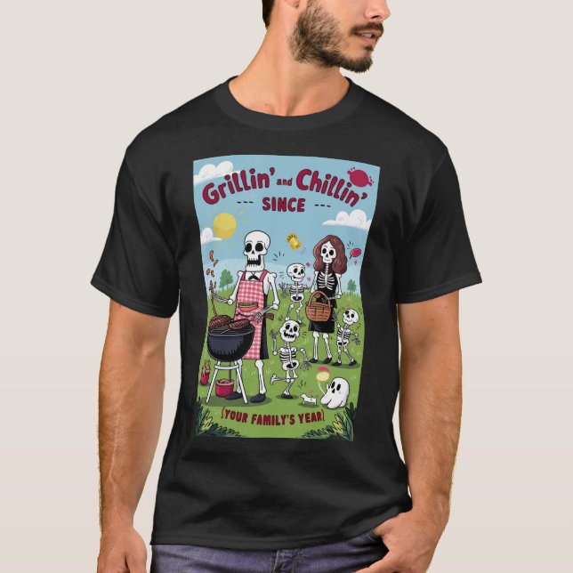 Camiseta Grillin’ and Chillin (Anverso)
