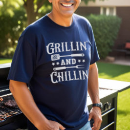 Camiseta Grillin and Chillin BBQ