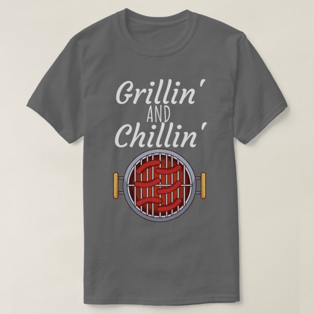 Camiseta Grillin y (Diseño del anverso)