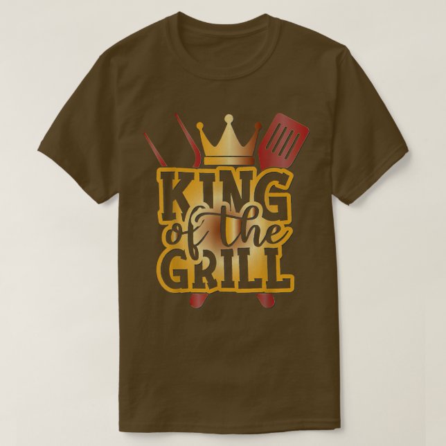 Camiseta Grilling BBQ Gift Barbecue King Grill Barbecuing F (Diseño del anverso)