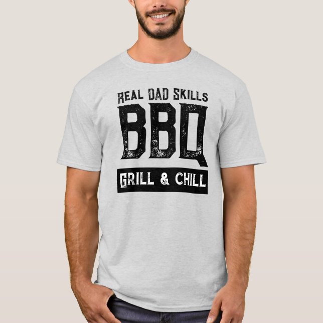 Camiseta Grillmaster dad cool funny (Anverso)