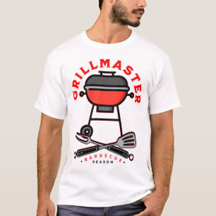 Camiseta Grillmaster, temporada de barbacoa