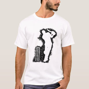 CAMISETA GRILLO EN GARABATO NEGRO