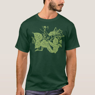 Camiseta Grillo en verde