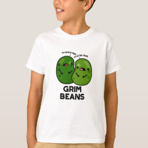 Camiseta Grim Beans Chistes Divertidos de Verduras 