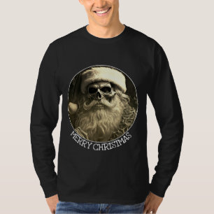 Camiseta Grim Navidad - Santa Esqueleto 65609