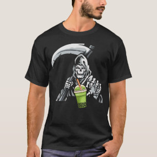 Camiseta Grim Reaper Boba Tea