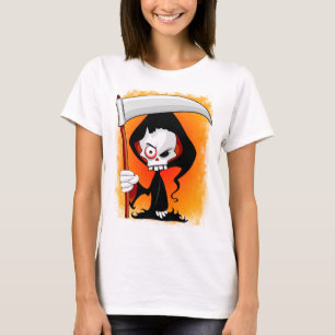 Camiseta Grim Reaper Creepy Funny Personalizado