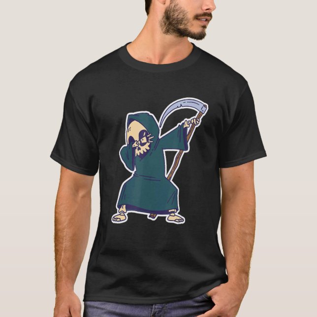 Camiseta Grim Reaper Dabbing (Anverso)