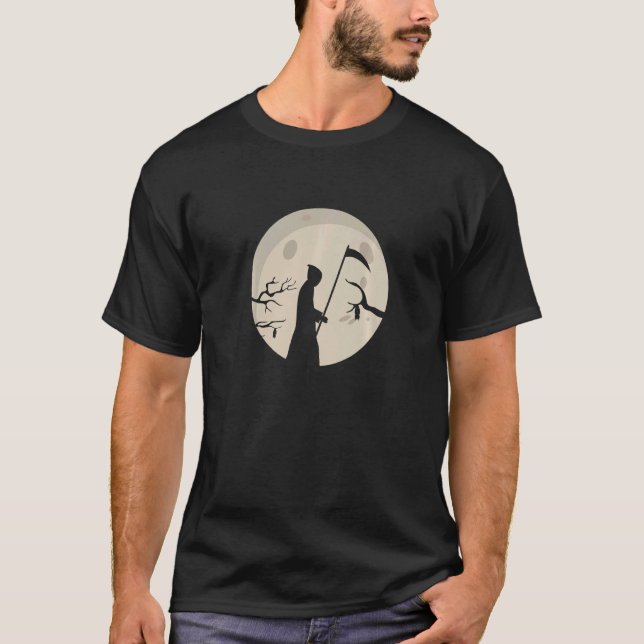 Camiseta Grim Reaper Full Moon   (Anverso)