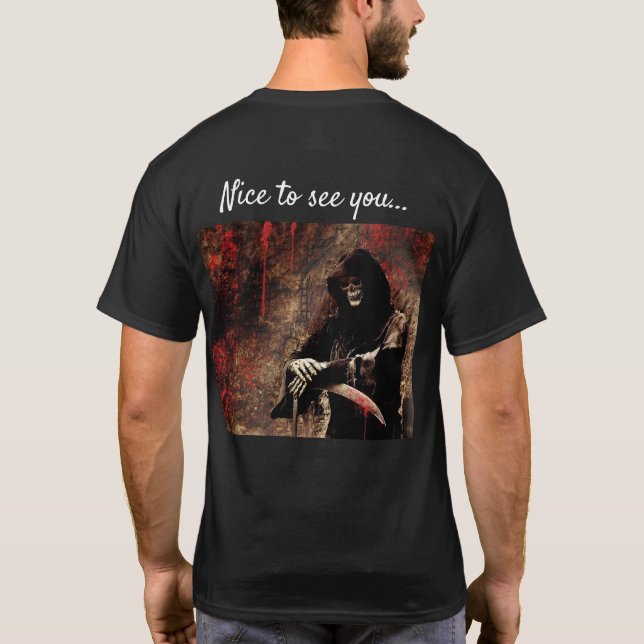 Camiseta Grim Reaper Greet (Reverso)