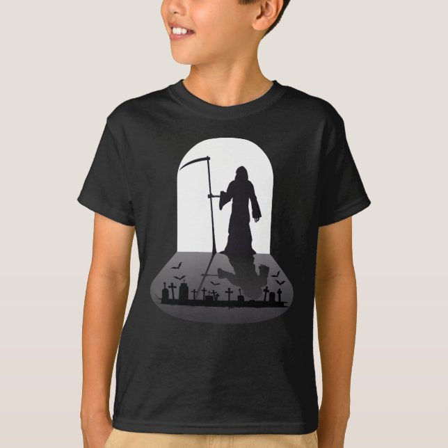 Camiseta Grim Reaper Halloween (Anverso)