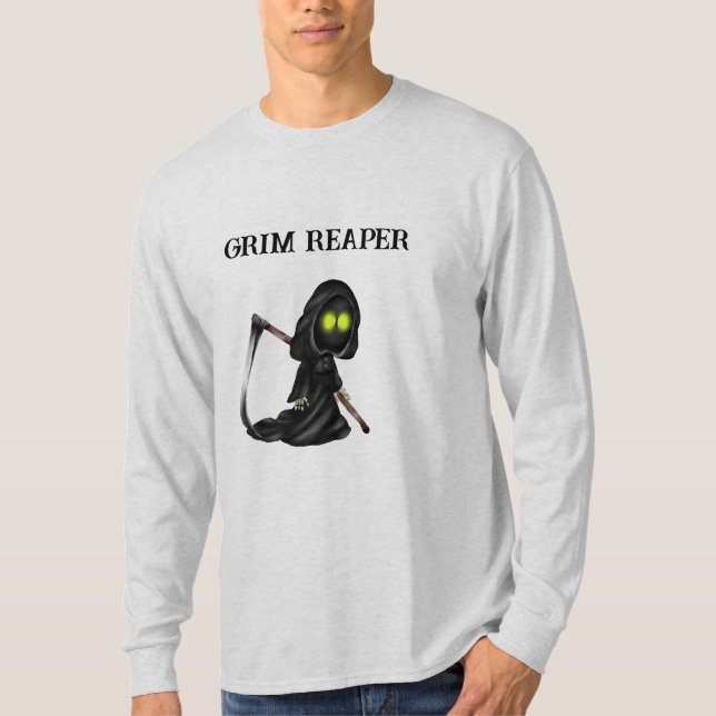 Camiseta Grim Reaper Halloween Sweatshirt (Anverso)