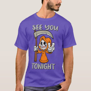 Camiseta Grim Reaper, Nos Vemos Esta Noche, Halloween, Sarc