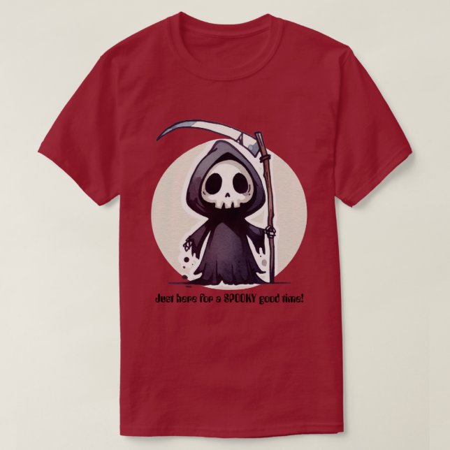 Camiseta Grim Reaper - Personalizado (Diseño del anverso)