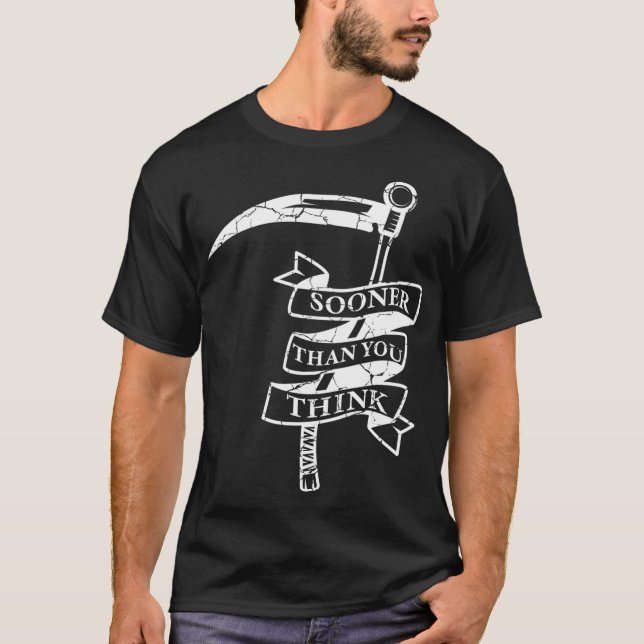 Camiseta Grim Reaper Scythe Grim Reaper Fan (Anverso)