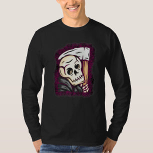 Camiseta Grim Reaper Wieling Scythe Sickle Bright Bold Cu