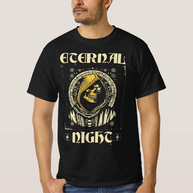 Camiseta Grim Reaper's Light - Noche Eterna (Anverso)
