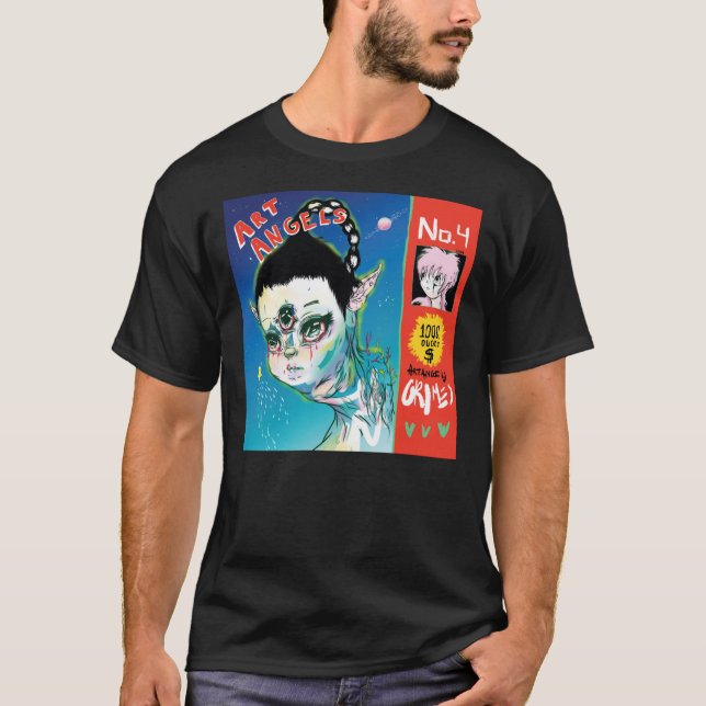Camiseta Grimes - Art Angels Classic T-Shirt (Anverso)