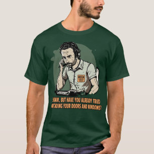 Camiseta Grimes Rick Customer Service Agent recientemente e