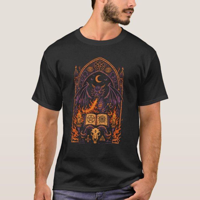 Camiseta Grimorio Infernal (Anverso)