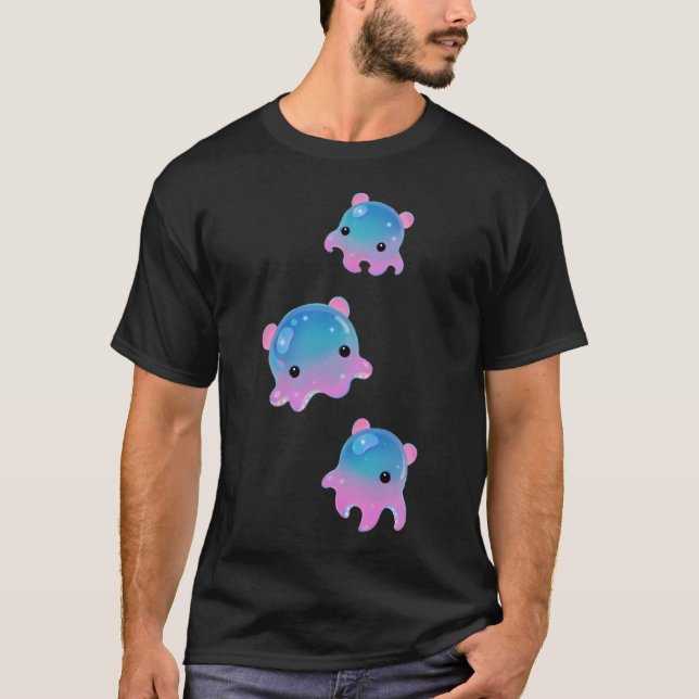 Camiseta Grimpoteuthis (Octopus dumbo) (Anverso)