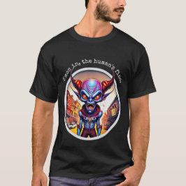 Camiseta Grin Protocol 50x50 edición demonio 001