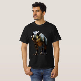 Camiseta **"Grin temerosa: La sonriente T-Rex"**