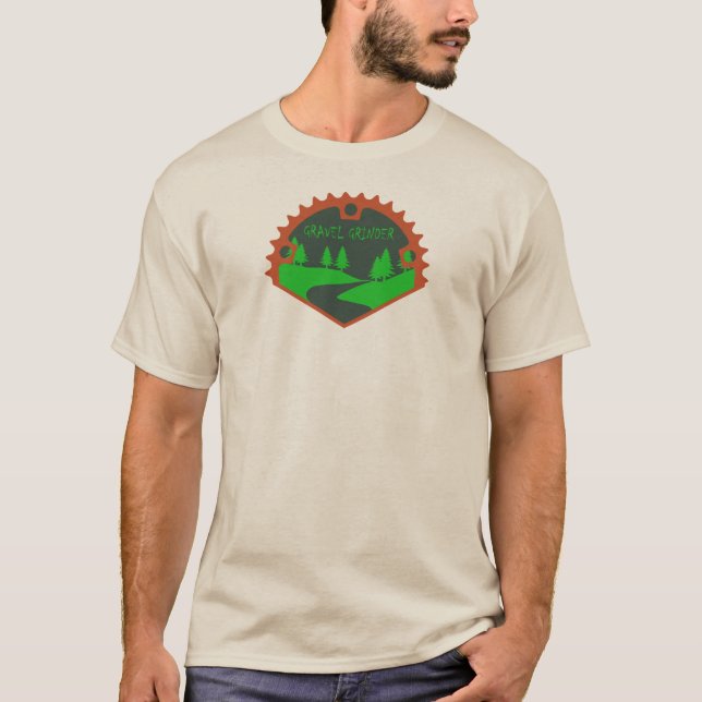 Camiseta Grinadora de grava (Anverso)