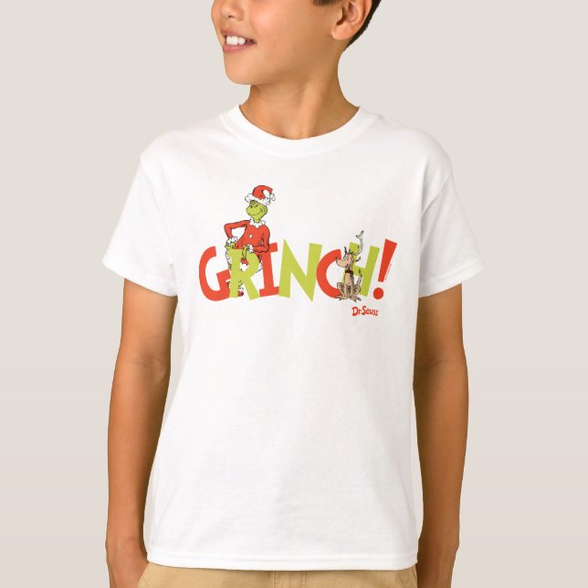 Camiseta Grinch! Character Logo Graphic (Anverso)