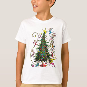 Camiseta Grinch Clásico   Árbol de Navidad