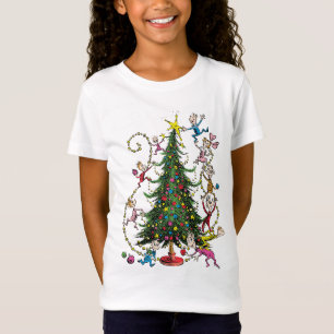Camiseta Grinch Clásico   Árbol de Navidad