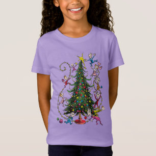 Camiseta Grinch clásico   Árbol de Navidad