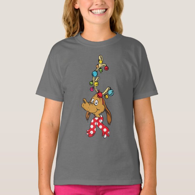 Camiseta Grinch Clásico | Max - Felices Fiestas (Anverso)